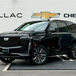 2024 Cadillac Cadillac Escalade black gasoline used car Japan export
