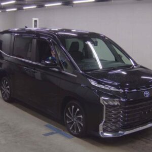 2023 Toyota Voxy black gasoline used car Japan export