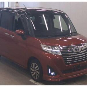 2017 Toyota Roomy wine gasoline used car Japan export