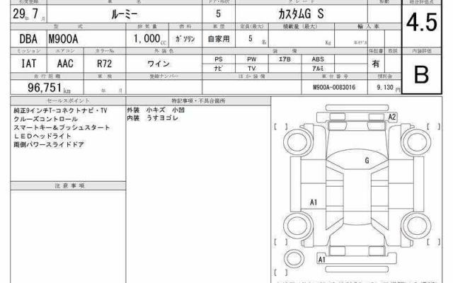 Ref:AUX-24285553 TOYOTA ROOMY 2017 6 Ref:AUX-24285553 TOYOTA ROOMY 2017 - Image 6