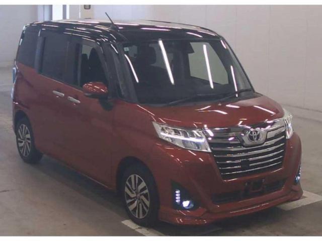Ref:AUX-24285553 TOYOTA ROOMY 2017 1 2017 Toyota Roomy wine gasoline used car Japan export