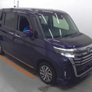 2021 Toyota Roomy purple gasoline used car Japan export