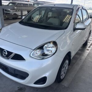 2016 Nissan March pearl gasoline used car Japan export