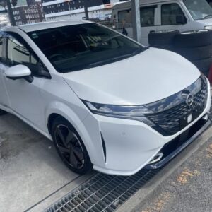 2023 Nissan Aura pearl hybrid used car Japan export
