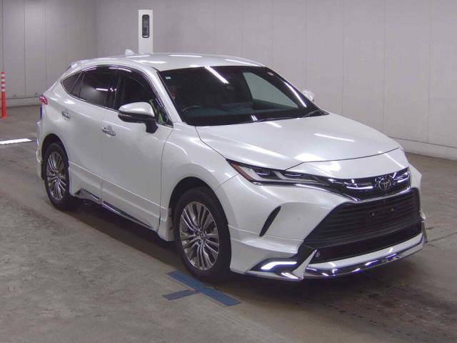 Ref:AUX-24285665 TOYOTA HARRIER 2023 1 2023 Toyota Harrier pearl gasoline used car Japan export
