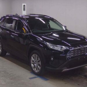 2022 Toyota Rav4 black gasoline used car Japan export