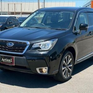 2016 Subaru Forester black gasoline used car Japan export