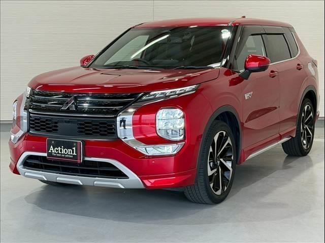 Ref:AUX-24294433 MITSUBISHI OUTLANDER PHEV 2022 1 2022 Mitsubishi Outlander Phev red hybrid used car Japan export