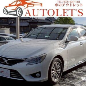 2015 Toyota Mark X pearl gasoline used car Japan export