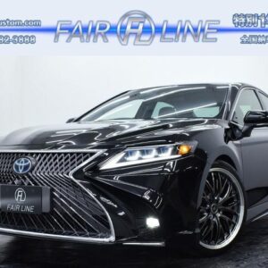 2017 Toyota Camry black hybrid used car Japan export