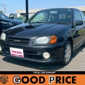 1996 Toyota Starlet black gasoline used car Japan export