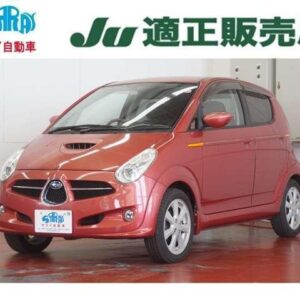 2005 Subaru R2 red gasoline used car Japan export