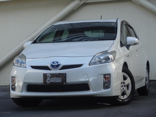 Ref:AUX-24299795 TOYOTA PRIUS 2009 1 2009 Toyota Prius pearl gasoline used car Japan export