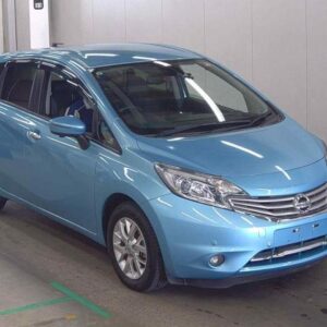 2015 Nissan Note blue gasoline used car Japan export