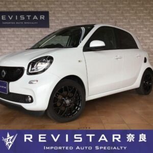 2017 Mcc Smart Smart For Four white gasoline used car Japan export