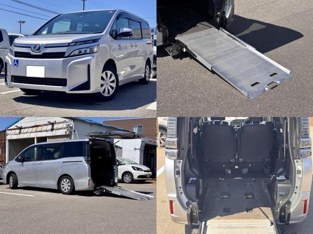 Ref:AUX-24300059 TOYOTA VOXY 2019 1 2019 Toyota Voxy silver gasoline used car Japan export
