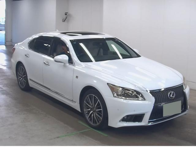 Ref:AUX-24300090 LEXUS LS 2013 1 2013 Lexus Ls pearl gasoline used car Japan export