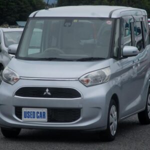 2018 Mitsubishi Ek Space silver gasoline used car Japan export