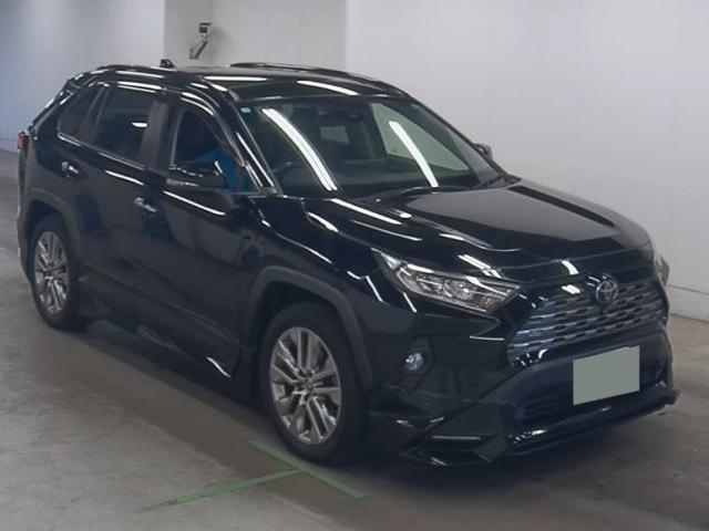 Ref:AUX-24300186 TOYOTA RAV4 2020 1 2020 Toyota Rav4 black gasoline used car Japan export