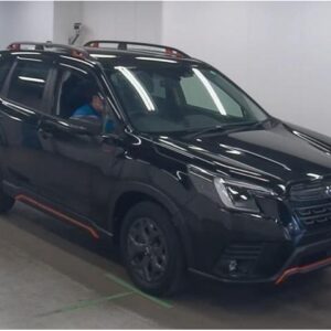2022 Subaru Forester black gasoline used car Japan export