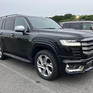 2023 Toyota Land Cruiser black diesel used car Japan export