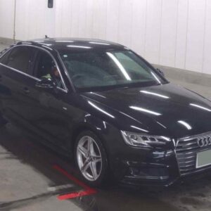 2017 Audi A4 black gasoline used car Japan export