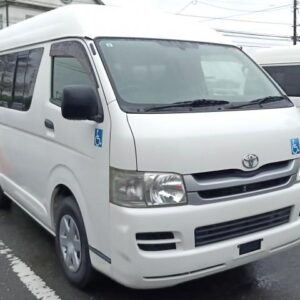2010 Toyota Regius Ace Van white gasoline used car Japan export