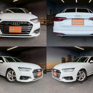 2021 Audi A4 white diesel used car Japan export