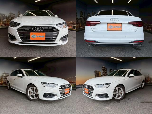 Ref:AUX-24300747 AUDI A4 2021 1 2021 Audi A4 white diesel used car Japan export