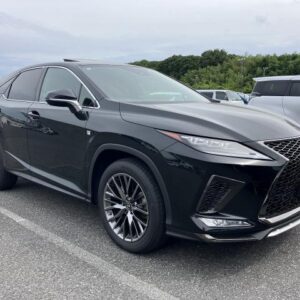 2021 Lexus Rx black gasoline used car Japan export