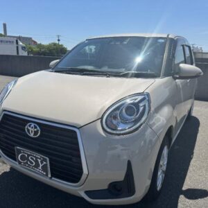2020 Toyota Passo tea gasoline used car Japan export