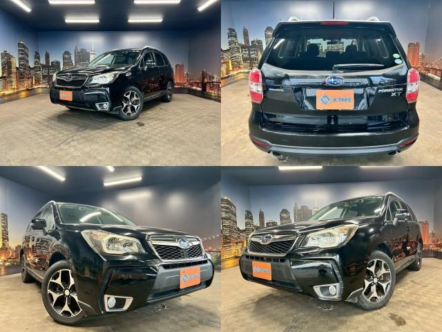 Ref:AUX-24300818 SUBARU FORESTER 2013 1 2013 Subaru Forester black gasoline used car Japan export