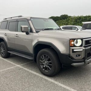 2024 Toyota Land Cruiser 250 gray gasoline used car Japan export