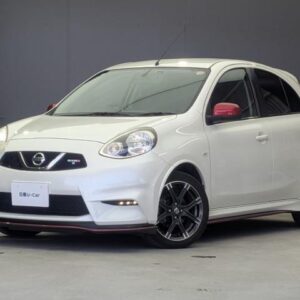 2015 Nissan March pearl gasoline used car Japan export