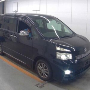 2012 Toyota Voxy black gasoline used car Japan export