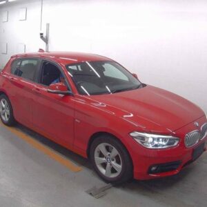 2017 Bmw 1 Series red diesel used car Japan export