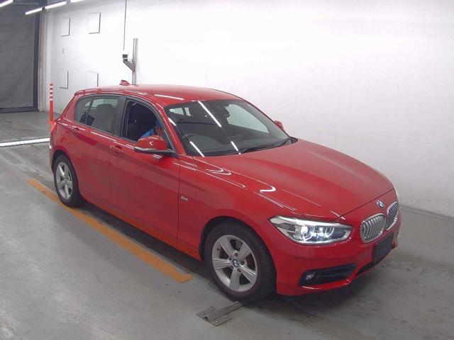 Ref:AUX-24300955 BMW 1 SERIES 2017 1 2017 Bmw 1 Series red diesel used car Japan export