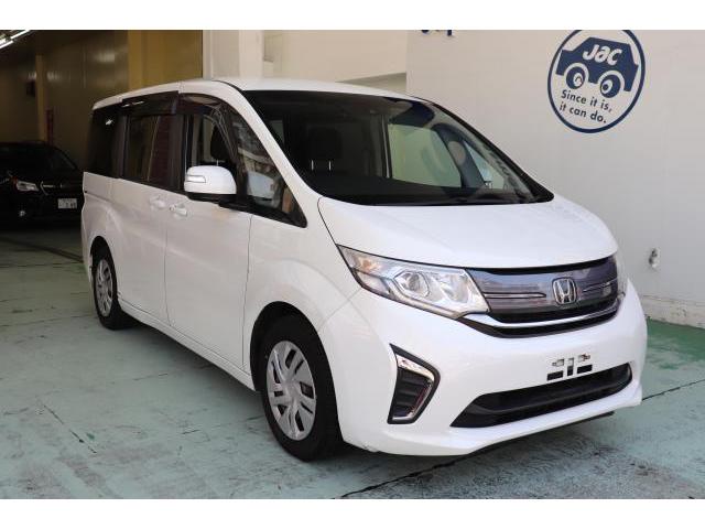 Ref:AUX-24304932 HONDA STEPWAGON 2017 1 2017 Honda Stepwagon pearl gasoline used car Japan export