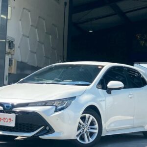 2019 Toyota Corollasport pearl gasoline used car Japan export