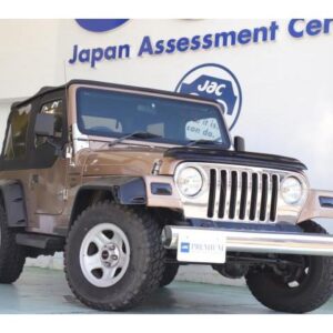 2000 Chrysler Jeep Jeep Wrangler gold gasoline used car Japan export