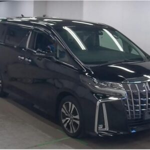 2019 Toyota Alphard black gasoline used car Japan export