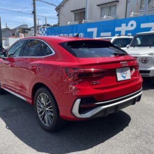 2021 Audi Q3 Sportback red gasoline used car Japan export