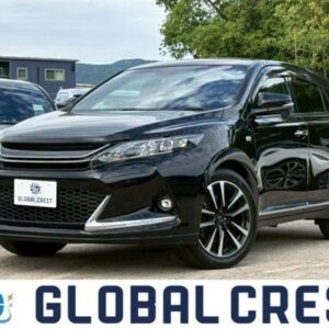 2017 Toyota Harrier black gasoline used car Japan export