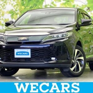 2019 Toyota Harrier black gasoline used car Japan export