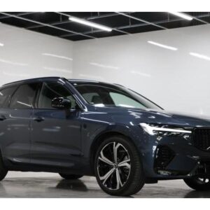 2022 Volvo Xc60 gray hybrid used car Japan export