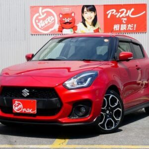 2022 Suzuki Swift Sport red gasoline used car Japan export