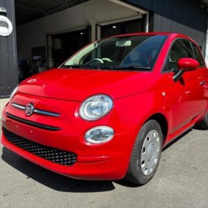 2020 Fiat 500 red gasoline used car Japan export