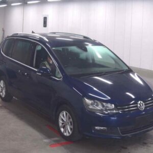 2018 Volkswagen Sharan blue gasoline used car Japan export