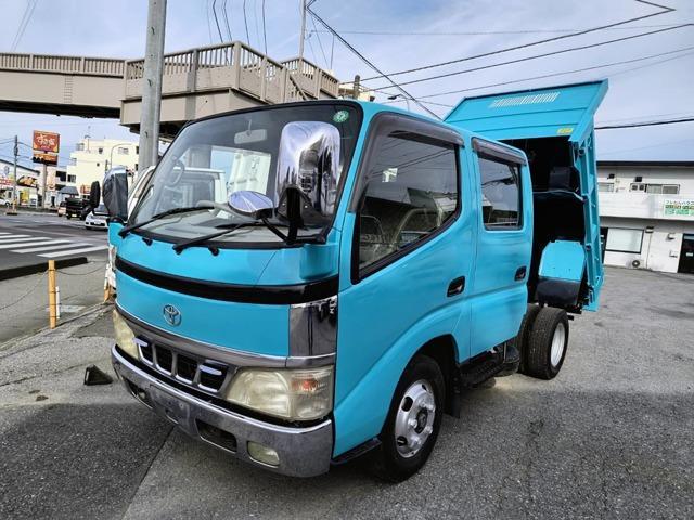 Ref:AUX-24316503 TOYOTA DYNA TRUCK 2003 1 2003 Toyota Dyna Truck blue diesel used car Japan export
