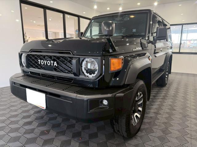 Ref:AUX-24318824 TOYOTA LAND CRUISER 70 2025 1 2025 Toyota Land Cruiser 70 black diesel used car Japan export